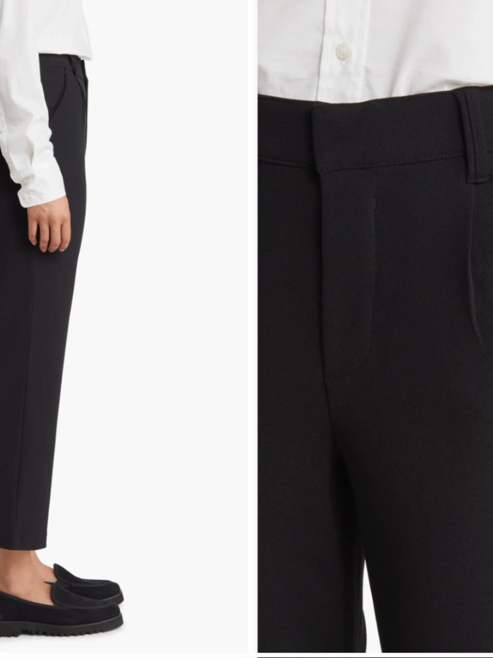Wit & Wisdsom AbLeisure Skyrise Ankle Bootcut Pants (Nordstrom Exclusive) Size 6 - Picture 3 of 5